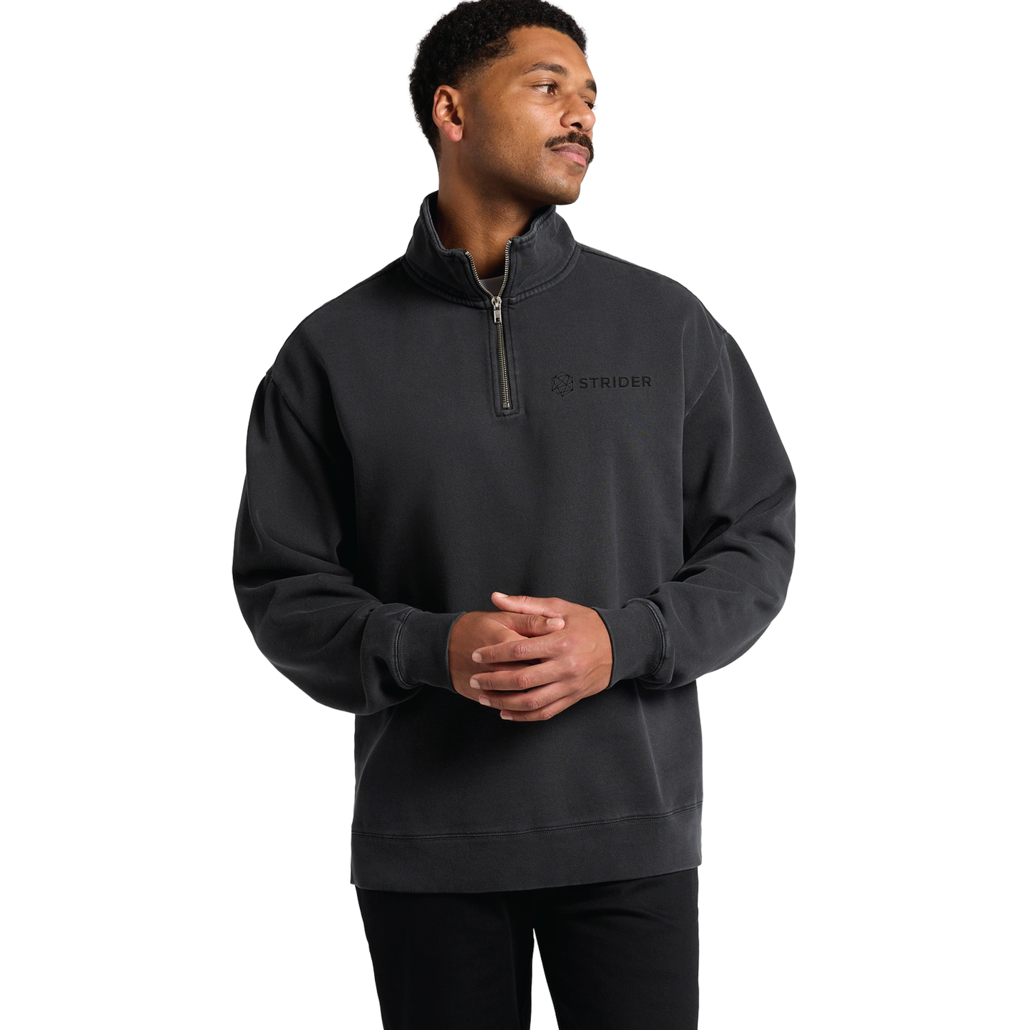 Relax Faded Half Zip