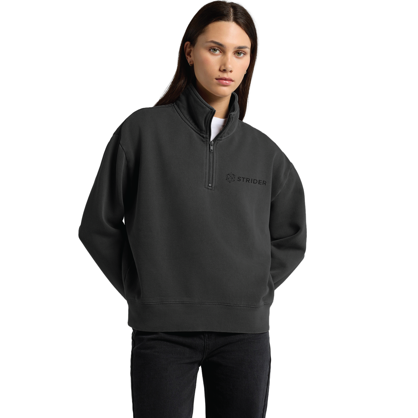 Wo's Relax Faded Half Zip